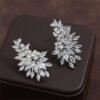 Nargis Jewellery Flower Ear Studs Eardrops Light Earrings