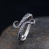 Nargis Jewellery Antique Octopus Finger Ring