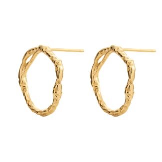 Stud Earrings ECHO - Gold