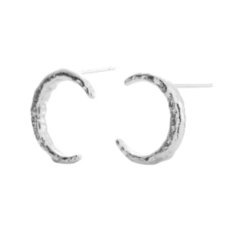 Stud Earrings LUNA - Silver