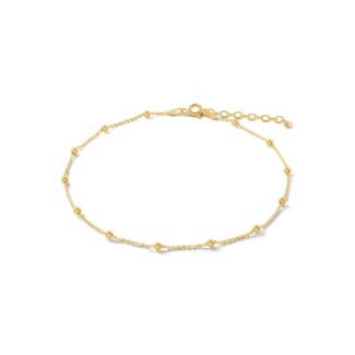 Mini Bubble Anklet - Gold