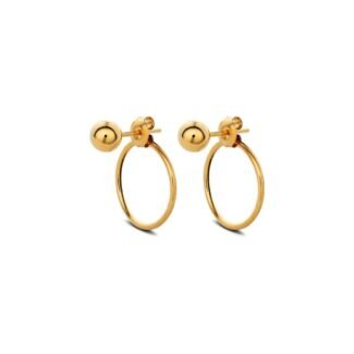 Chord Earrings - Gold