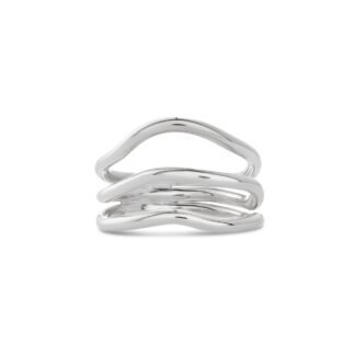 Reef Break Wave Ring - Silver